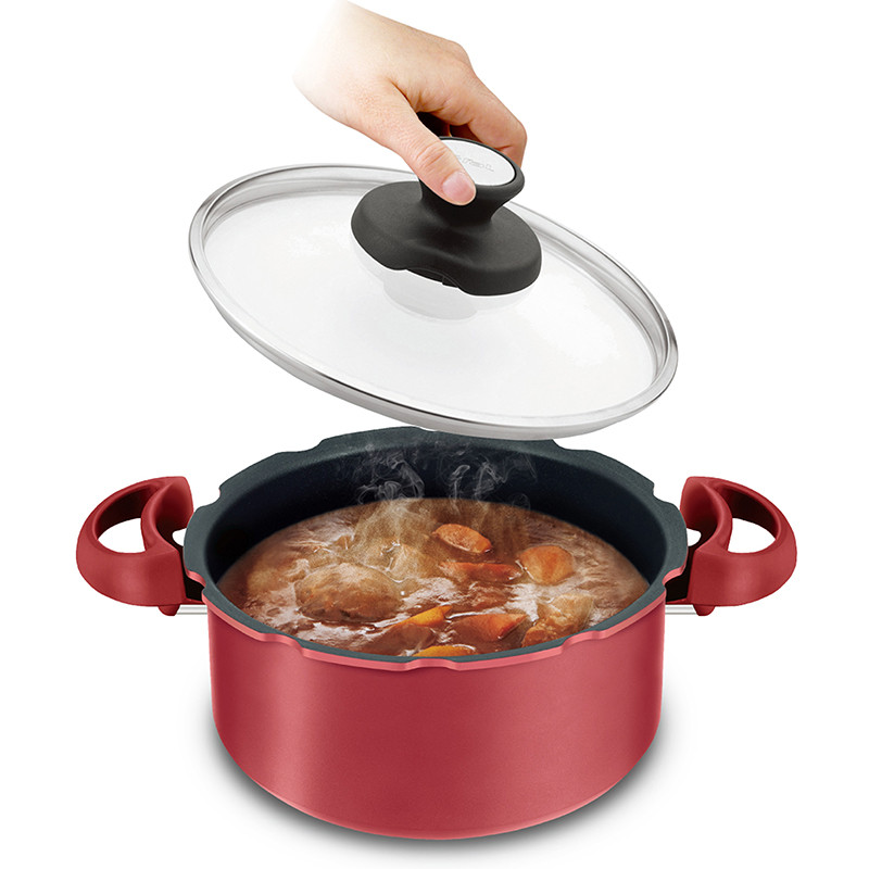  T-fal Pressure Cooker ClipsoMinut Duo 4.2L (RED