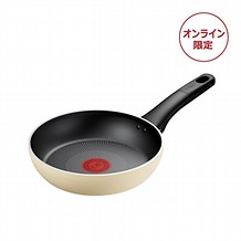 IHチタン・エクセレンス バニラベージュ フライパン 20cm