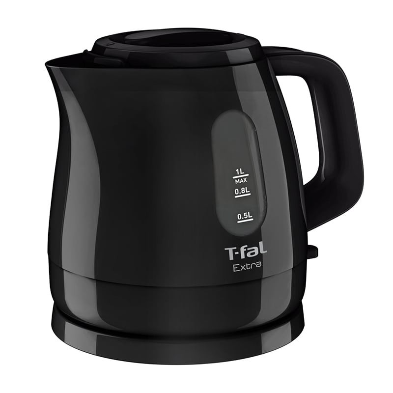 T-FaL 電気ケトル「PHARE(ファーレ) ブラックシルバー1L おも 」